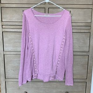 Lucky Brand Lilac Purple Sweater